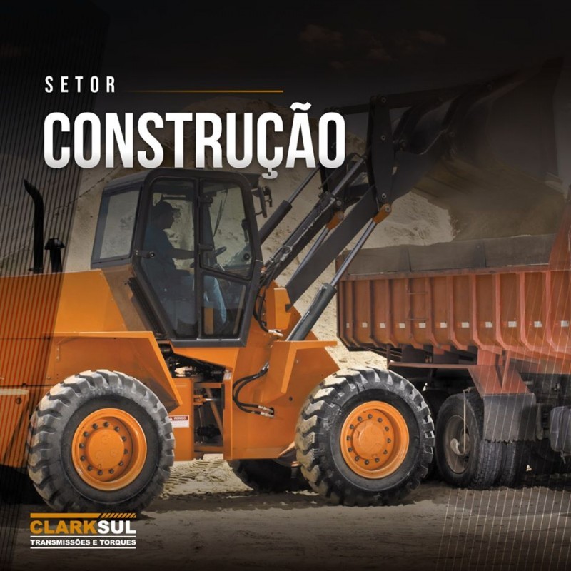 Transmissões de Pás-Carregadeiras para Construção Civil: Como Garantir Máxima Performance