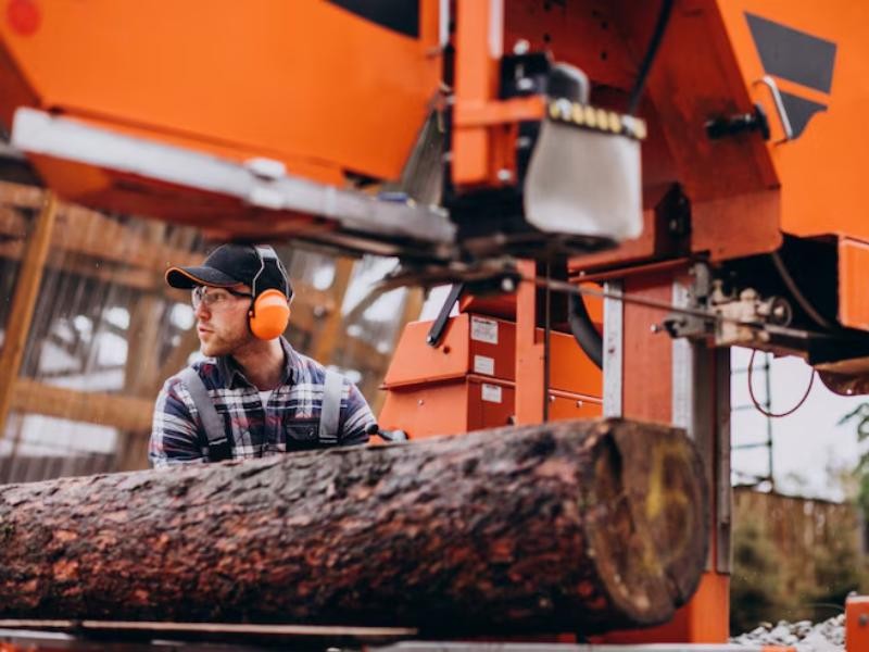 Manutenção de Eixo Diferencial para Forwarders