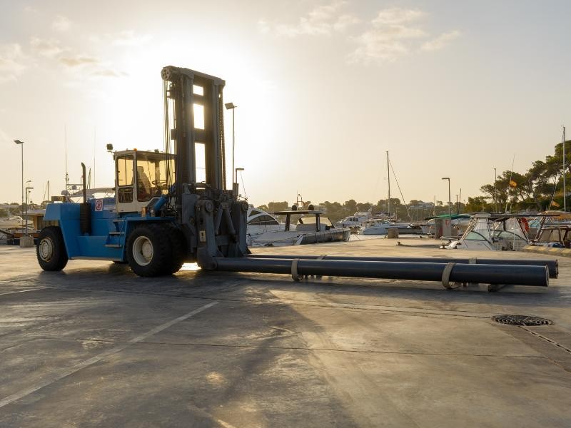 Manutenção Eixo Diferencial para Empilhadeira de Grande Porte